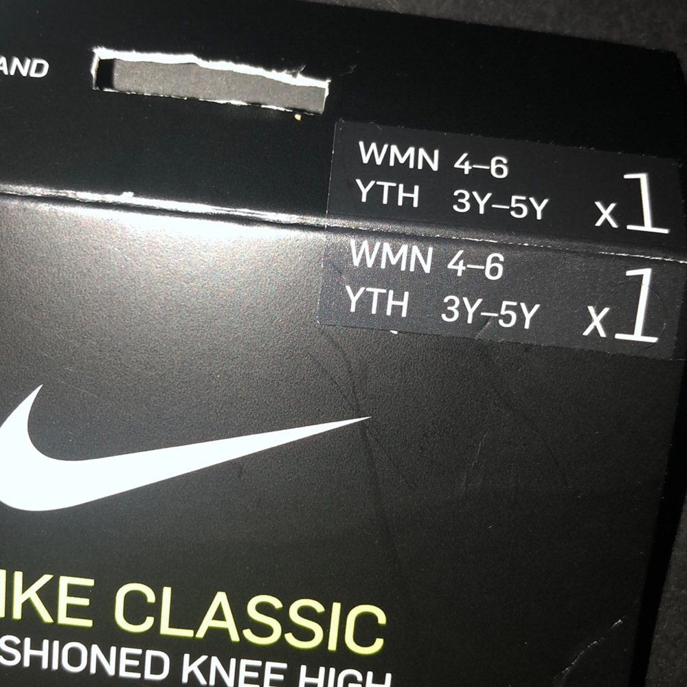 NWT🔴SALE ⚽️NIKE KNEE HIGH SOCCER SOCKS - Picture 6 of 6